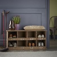 Farnworth Shoe Storage Locker And Bench