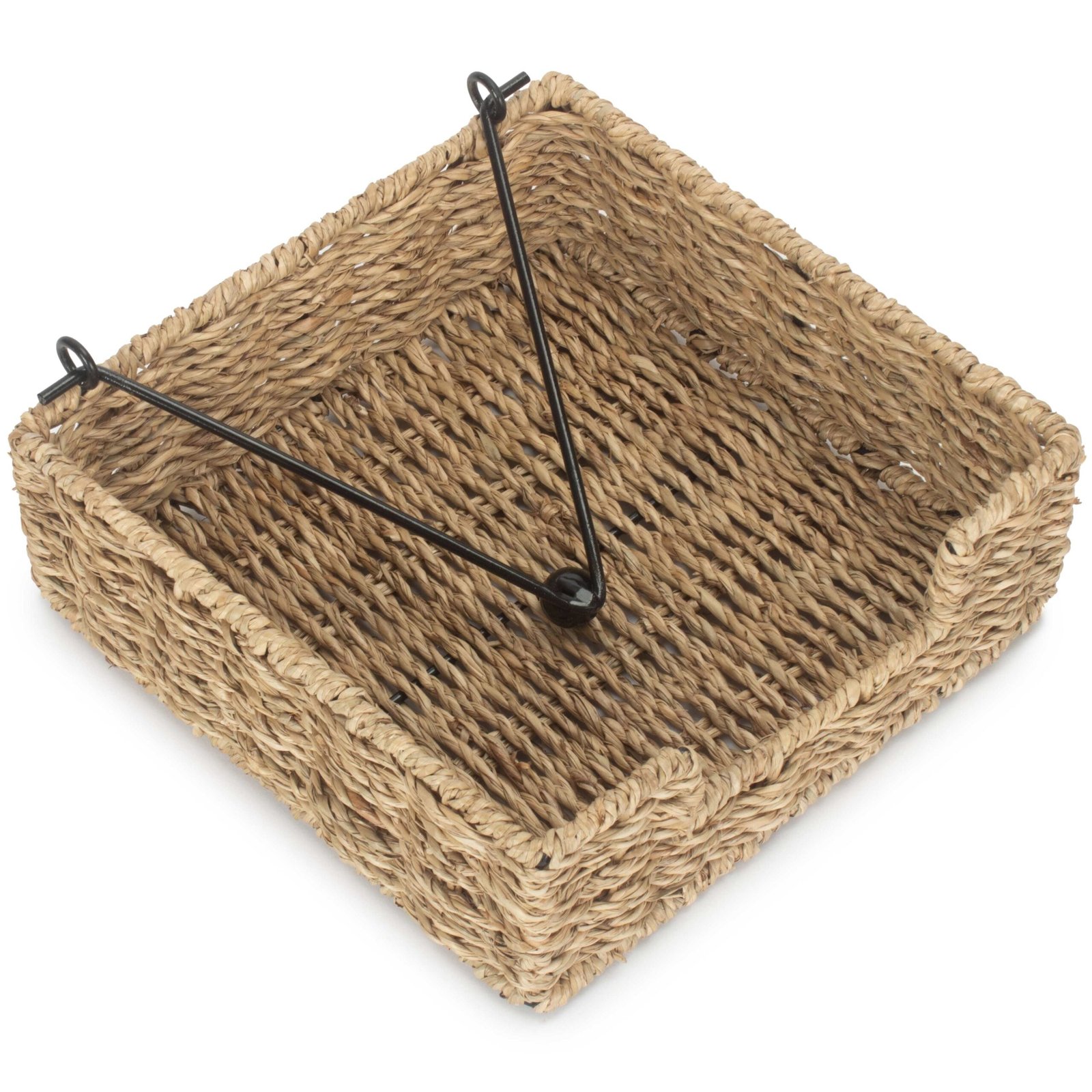 Handmade Seagrass Napkin Holder - Image 5