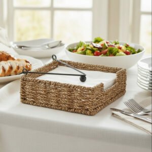 Handmade Seagrass Napkin Holder