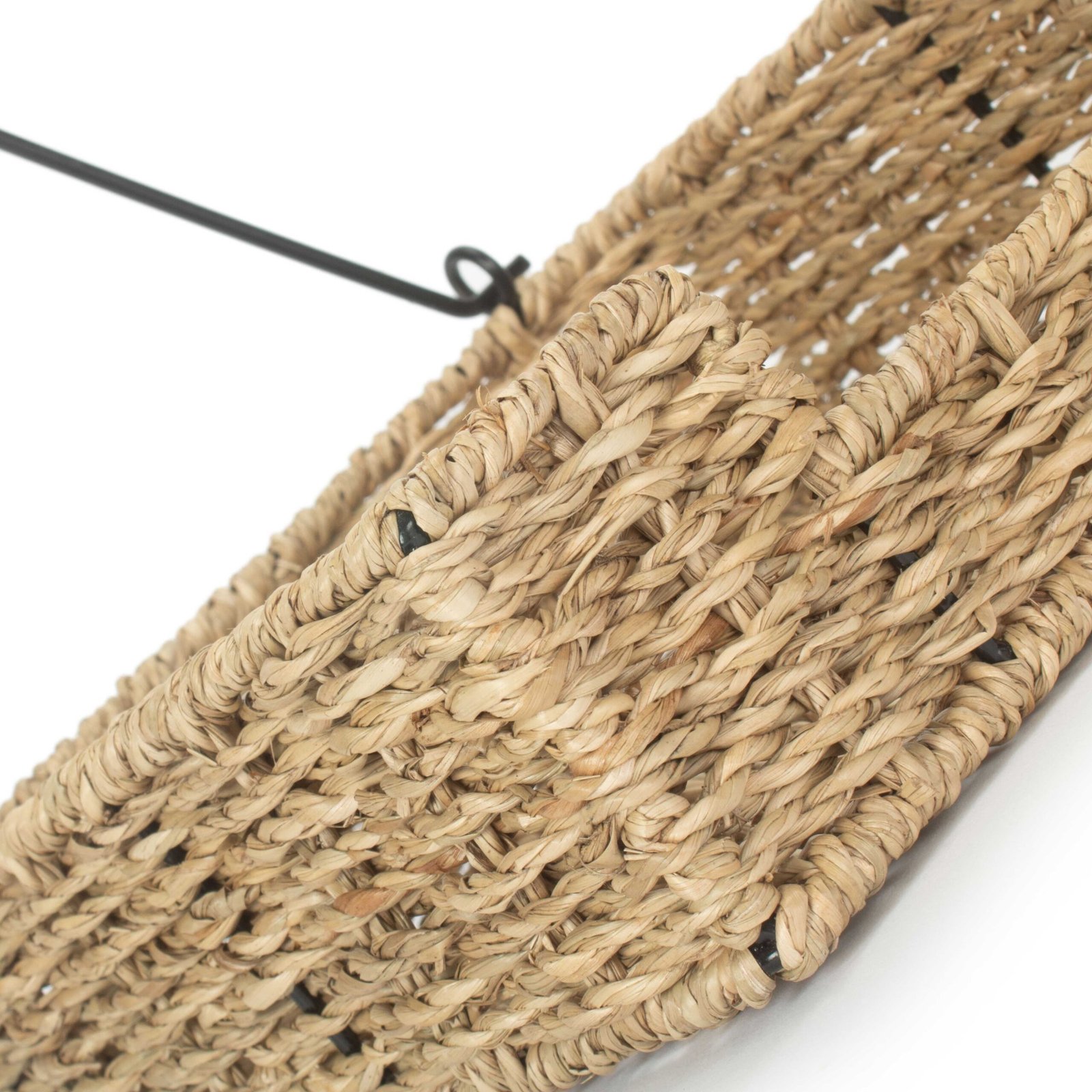 Handmade Seagrass Napkin Holder - Image 3