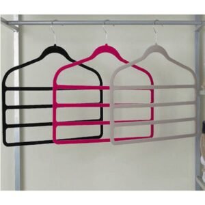 2 x Velvet Trouser Hangers