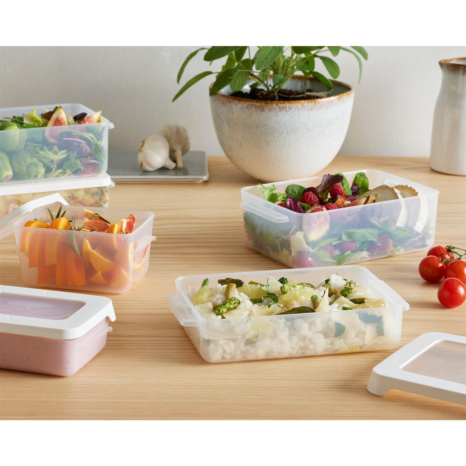 Airtight Food Storage Container - 0.6 Litre - Image 2