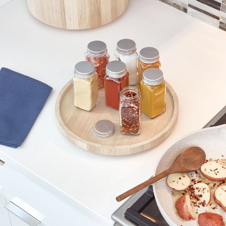 Wooden Rotating Cupboard Organiser - Image 4