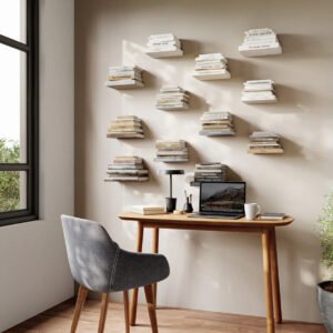 Small Conceal Book Shelf Set Of 3