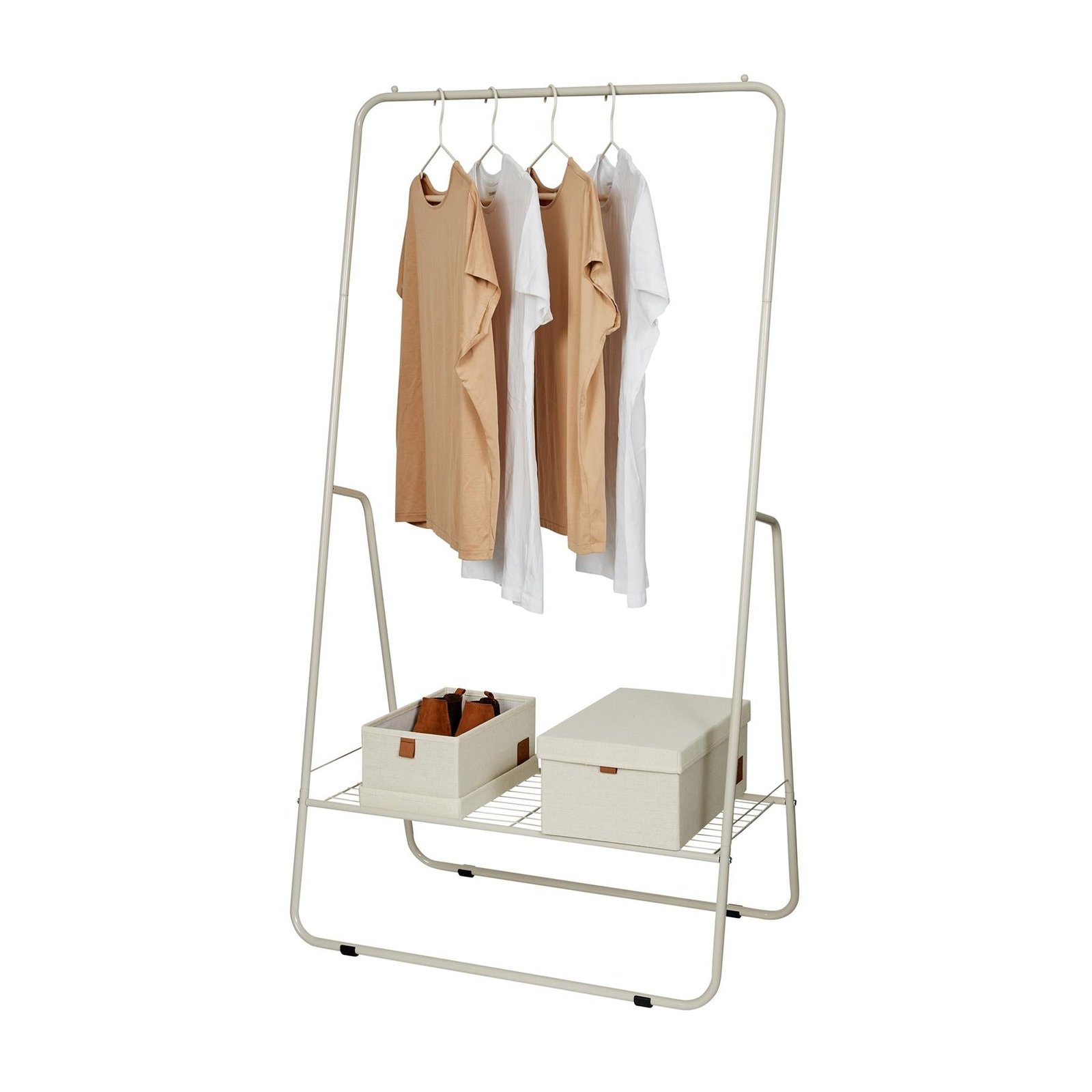 Freestanding Garment Rail With Shelf - Image 3