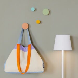 Set of 4 Round Wall Hooks