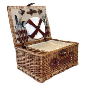 4 Person Picnic Hamper - Willow