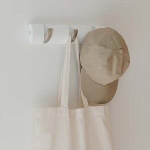 Flip Coat Hook Mini - White