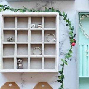 Stackers 'Criss-Cross' Charm Jewellery Storage Box