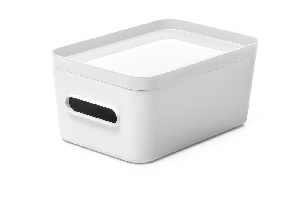 Medium Clear Stacking Lidded Fridge Storage Box - Image 7
