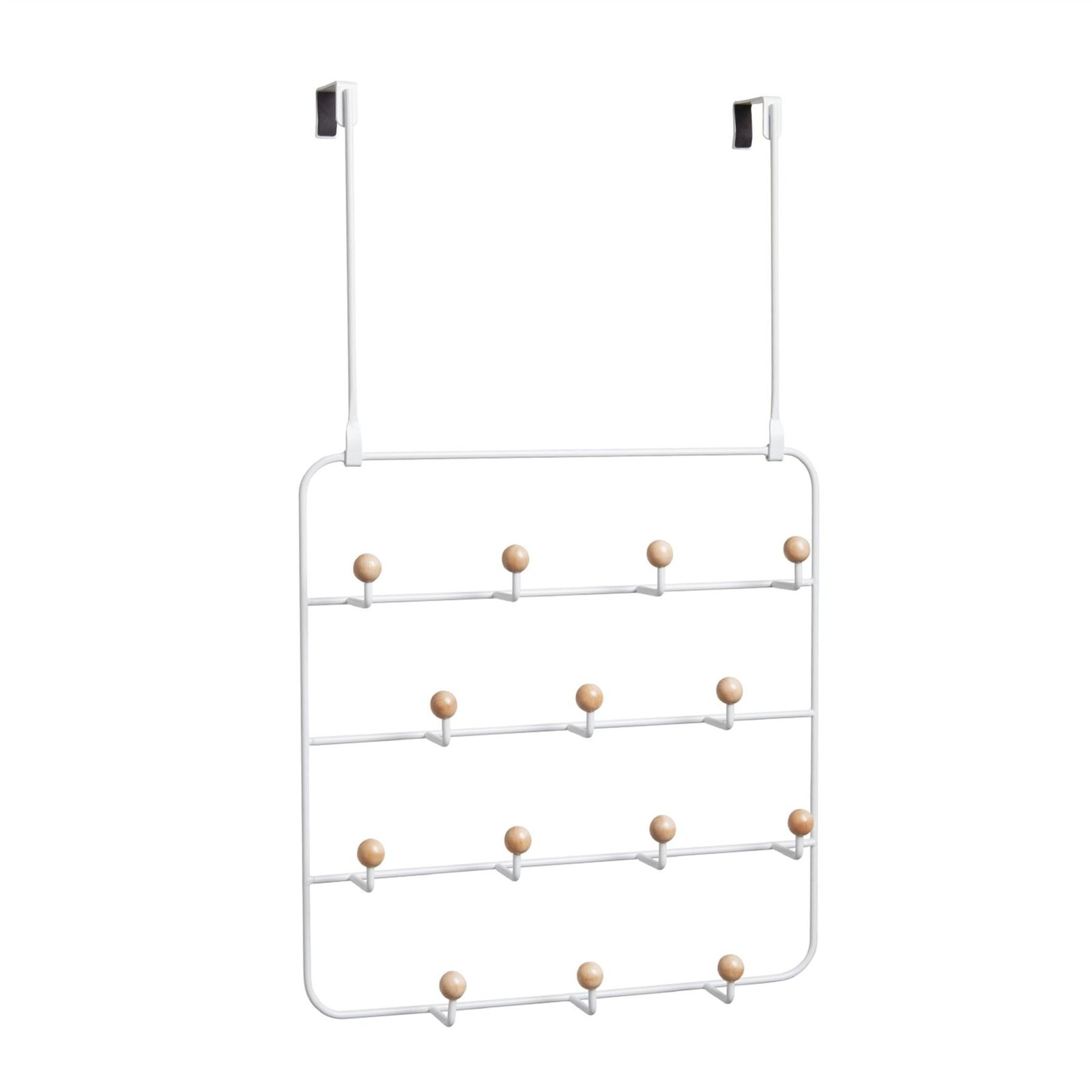 Wall Mounted / Over Door Multi Hook Organiser - Estique - Image 3