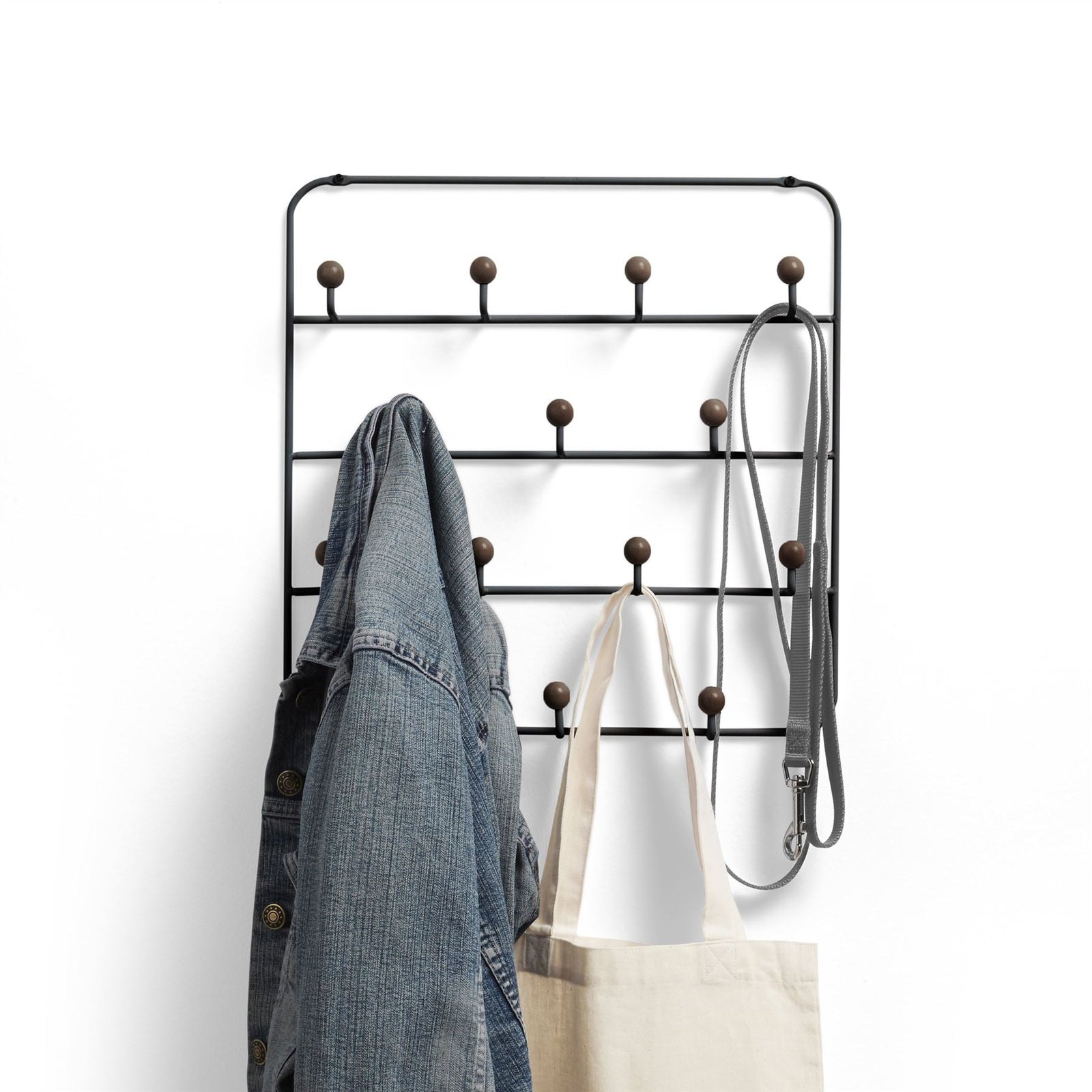 Wall Mounted / Over Door Multi Hook Organiser - Estique - Image 6