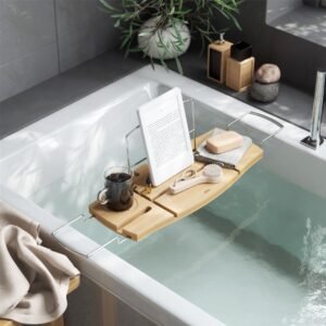 Bamboo Bath Caddy - Aquala