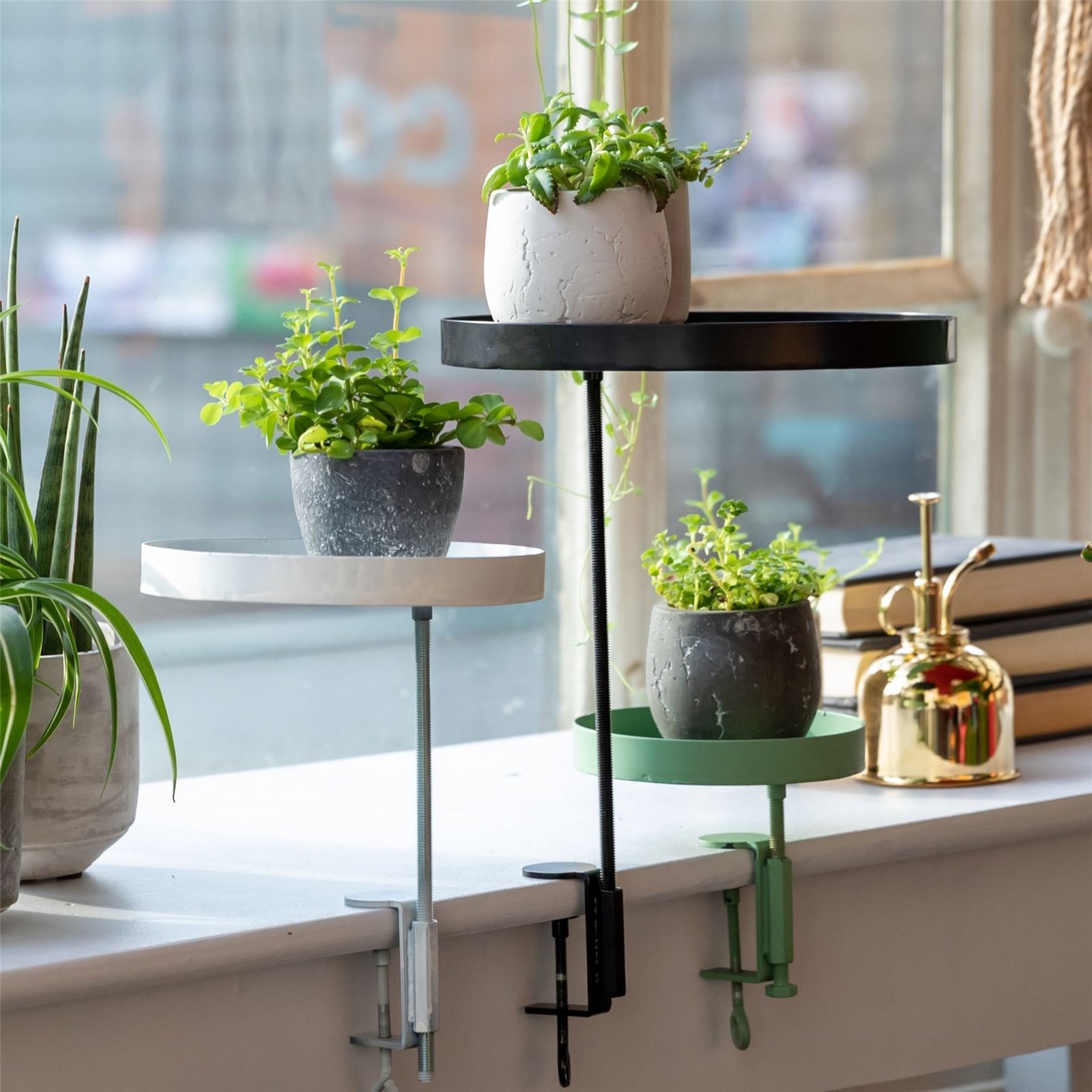 Windowsill Clamp Tray - Large