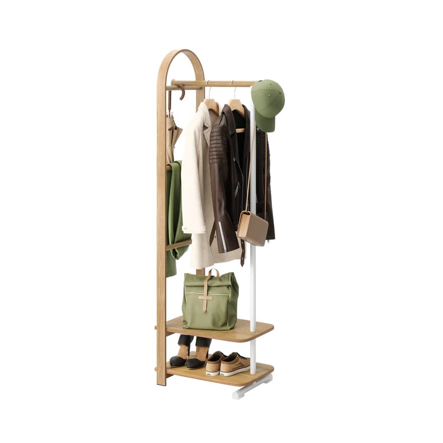 Bellwood Clothes & Coat Rack - Image 2