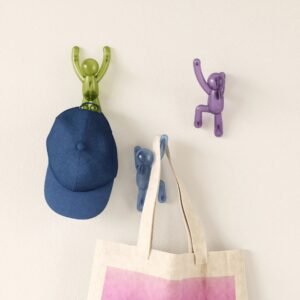 Umbra Buddy Wall Hooks (Set of 3) - Colourful Coat Hooks