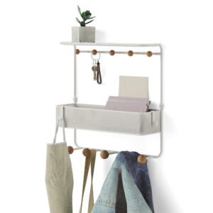 Shelf With Hooks Estique