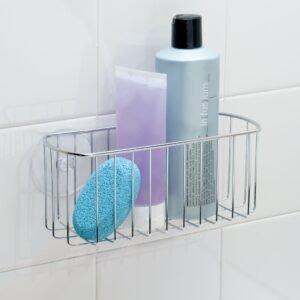Rectangular Suction Shower Caddy