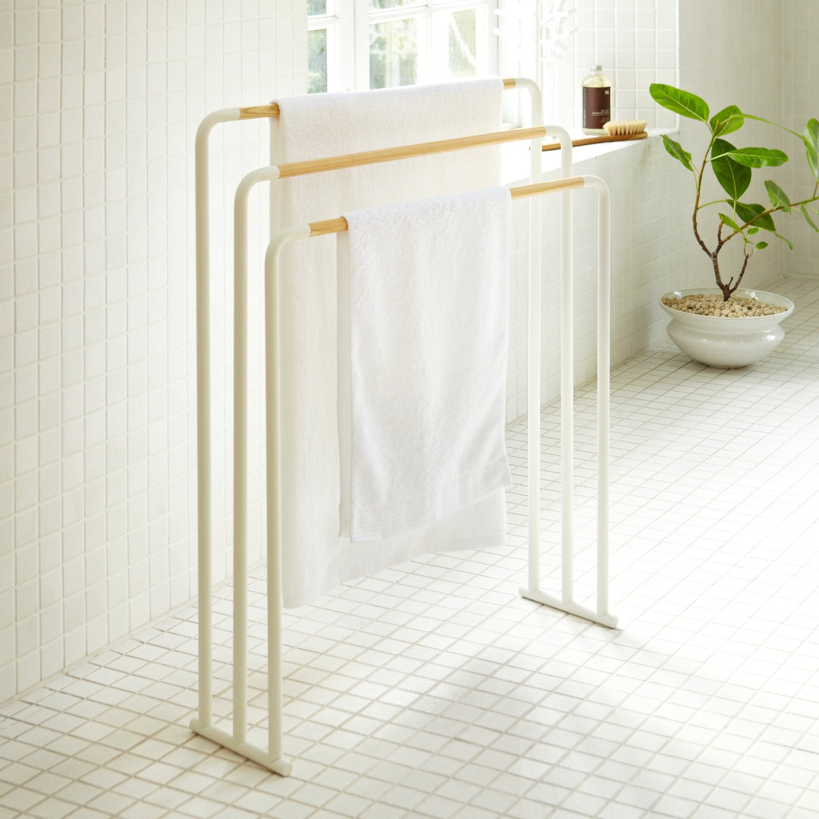 Freestanding Towel Rail Plain - Image 2
