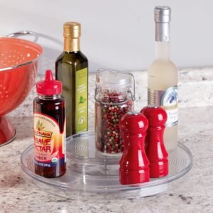 2 Tier Rotating Kitchen Cupboard Organiser