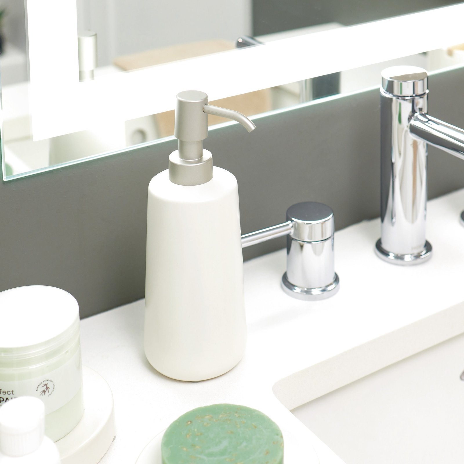 Ceramic Soap Dispenser Eco Vanity