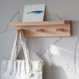 Hambledon 3 Peg Hook Rack With Shelf