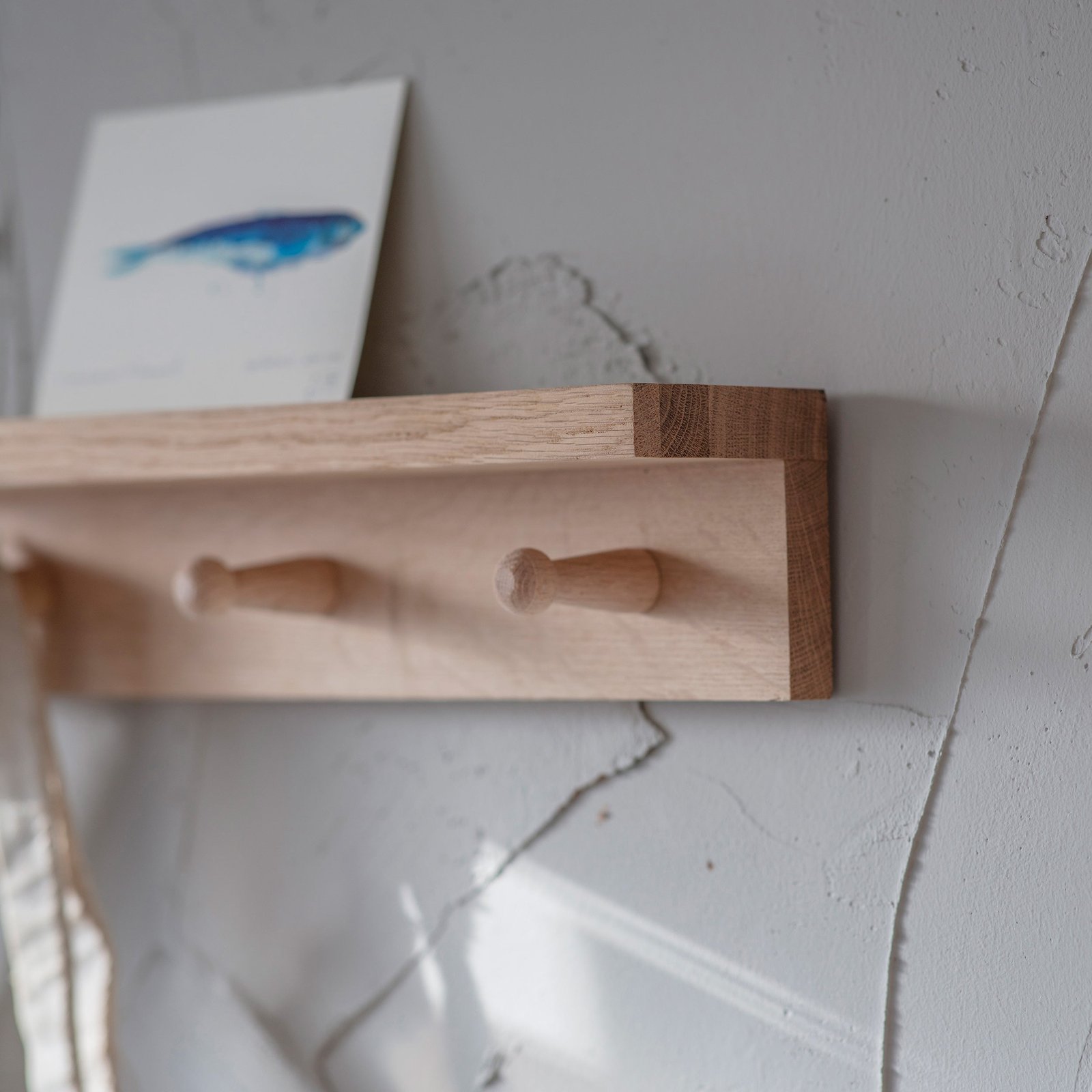Hambledon 3 Peg Hook Rack With Shelf - Image 3