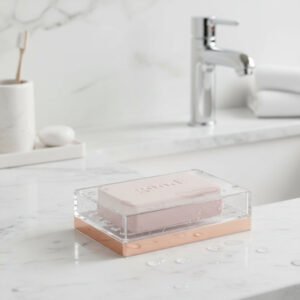 Soap Dish- Rose Gold