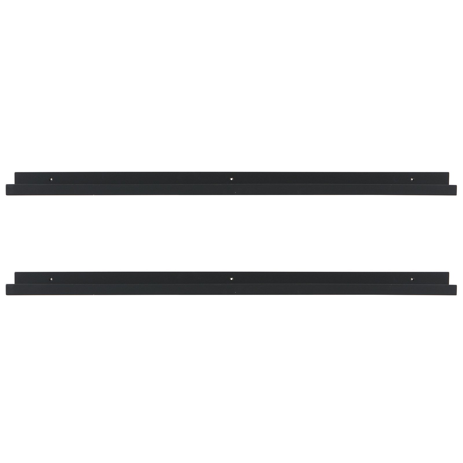 2 X Studio Display Shelves Black - Image 4