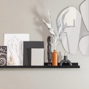 4 X Studio Display Shelves Black