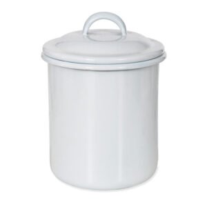 Enamel Storage Jar