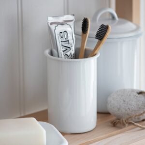 Enamel Toothbrush Holder