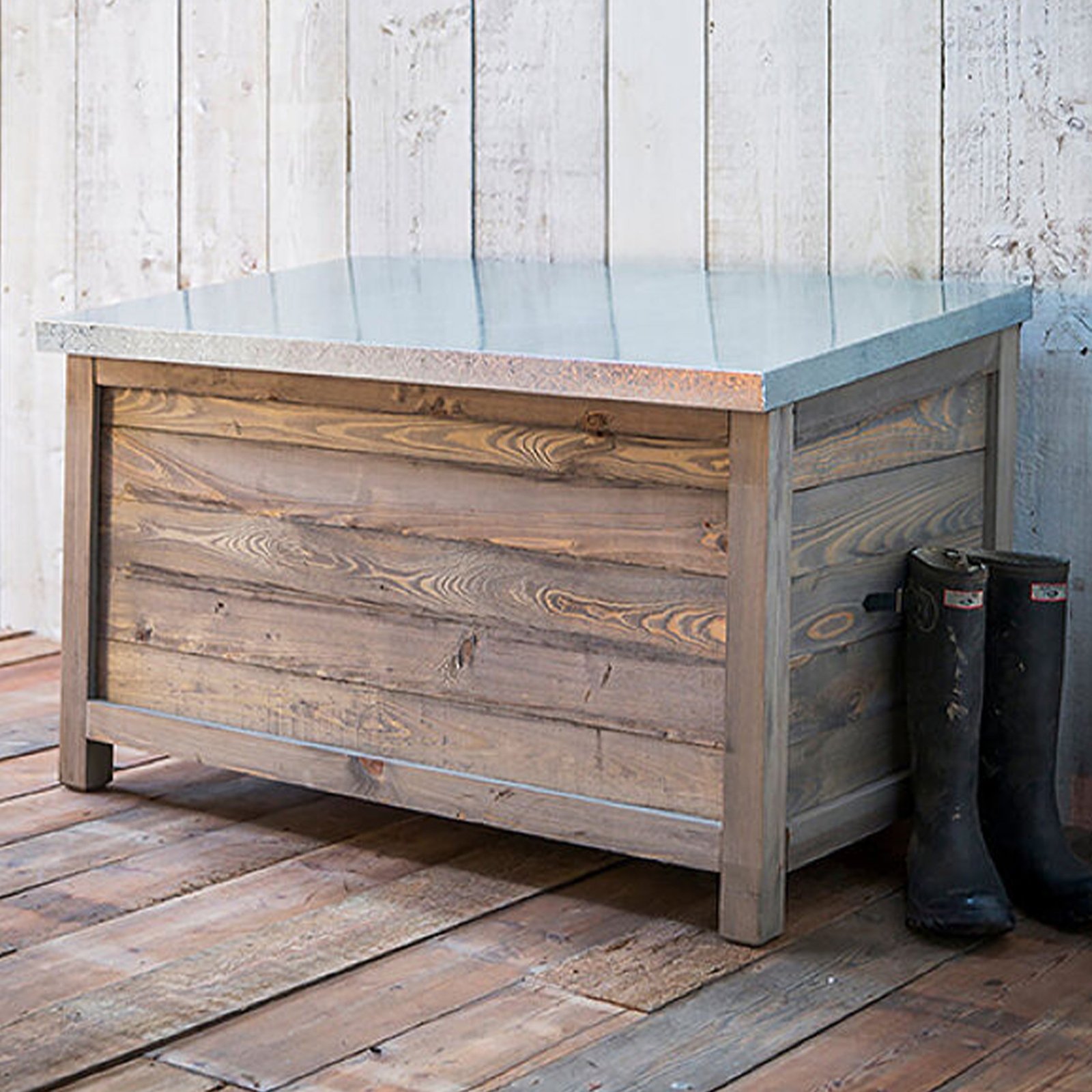 Aldsworth Wooden Garden Chest - Large - Image 3