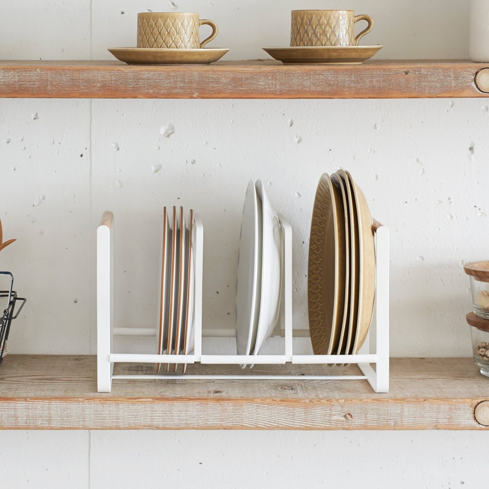 Scandi Triple Vertical Plate Rack - Image 4