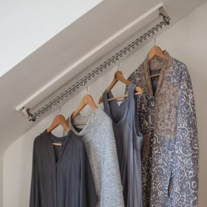 Any Angle Clothes Hanging Rail Zebedee 70cm