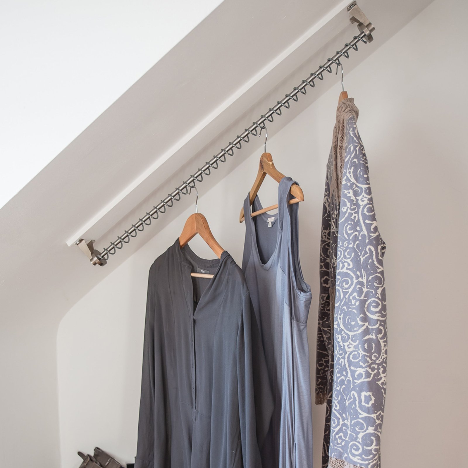 Any Angle Clothes Hanging Rail Zebedee 80cm - Image 2