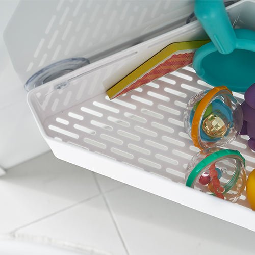 Corner Suction Shower Caddy White - Image 3
