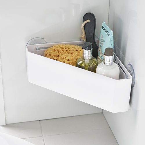 Corner Suction Shower Caddy White - Image 4