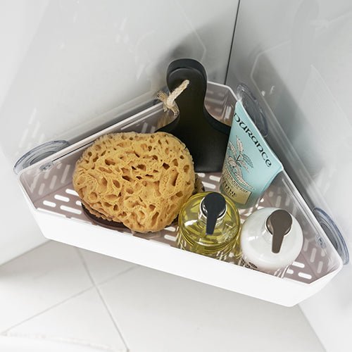 Corner Suction Shower Caddy White - Image 5