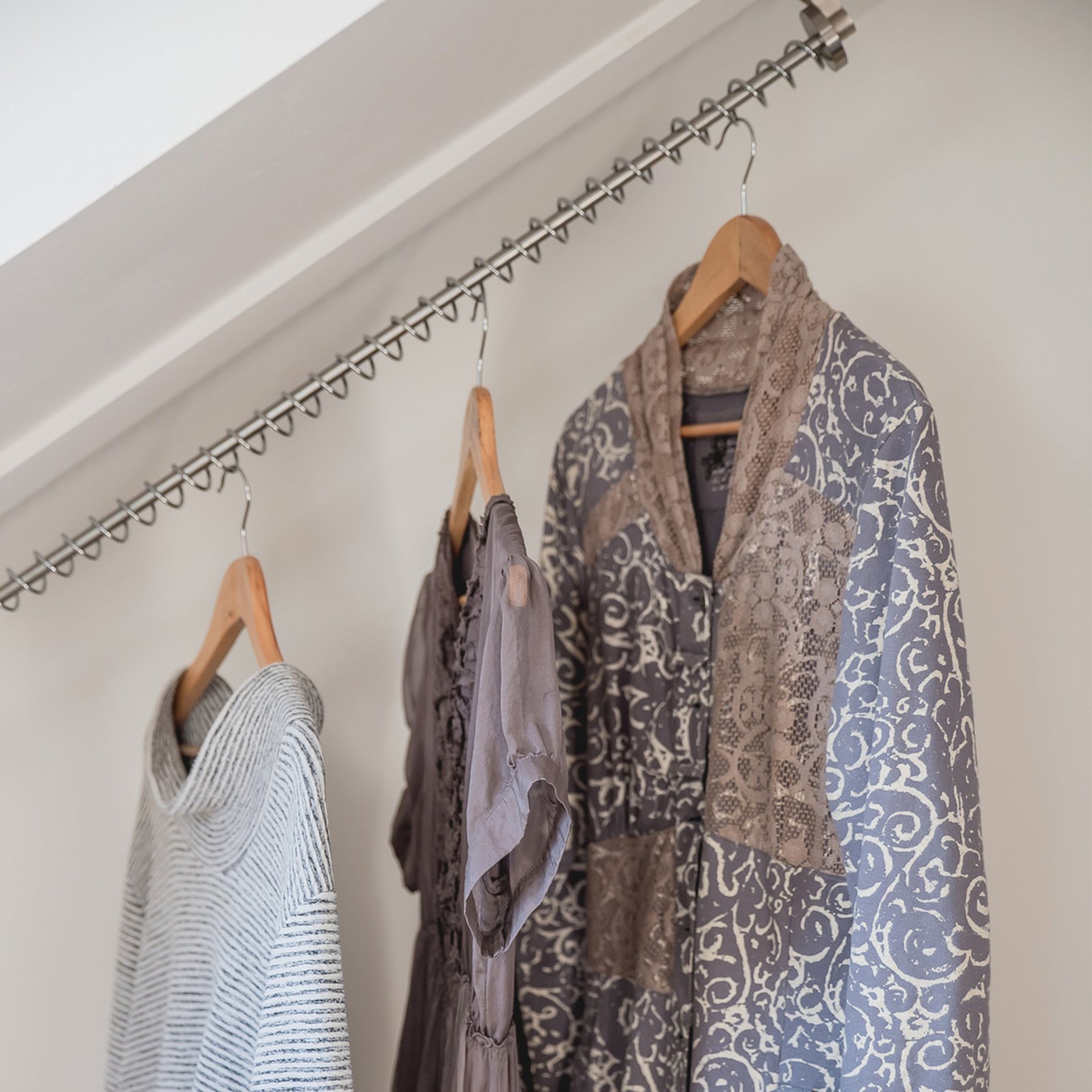 Any Angle Clothes Hanging Rail Zebedee 50cm - Image 3