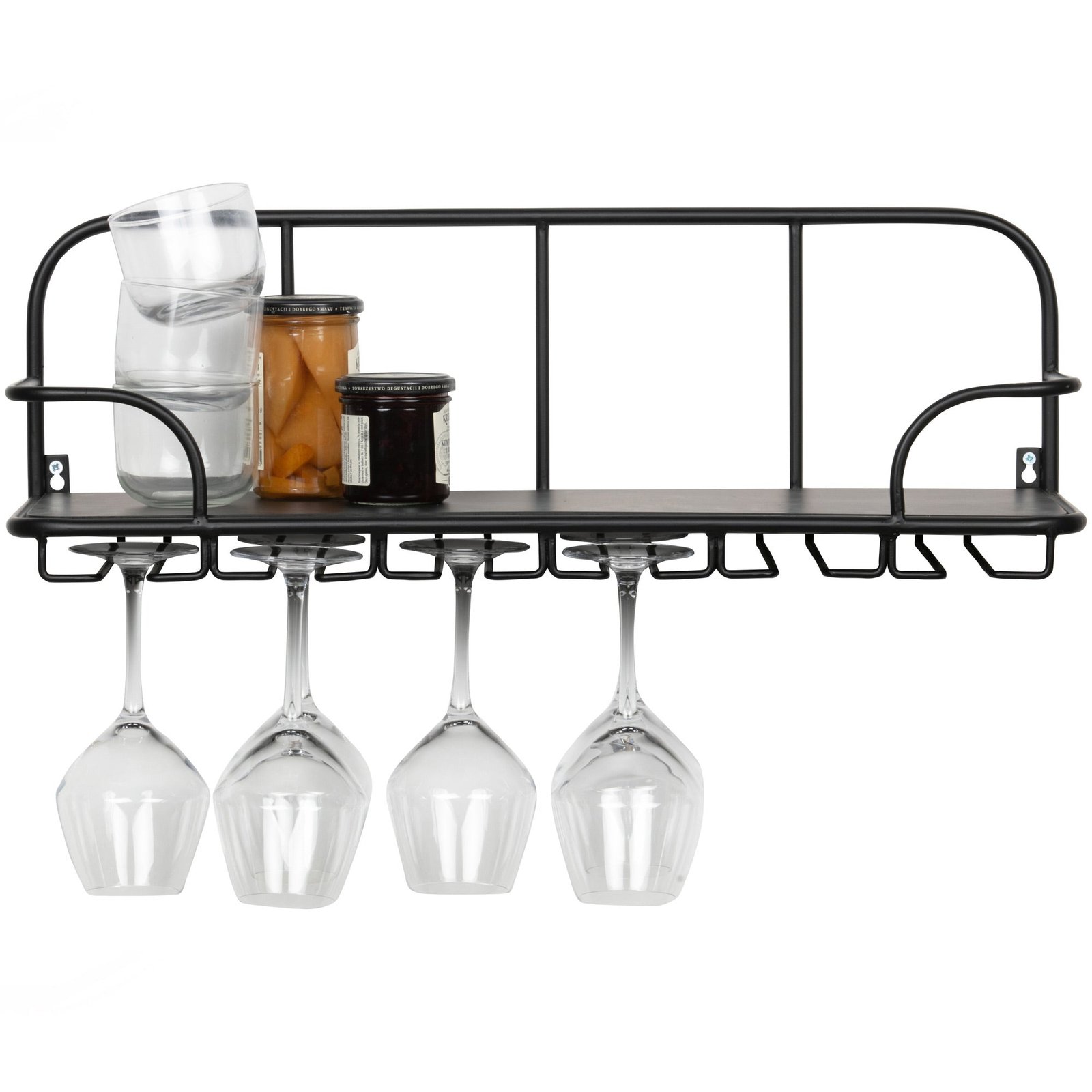 Wine Glass Bottle Storage Shelf Hugo - Image 3