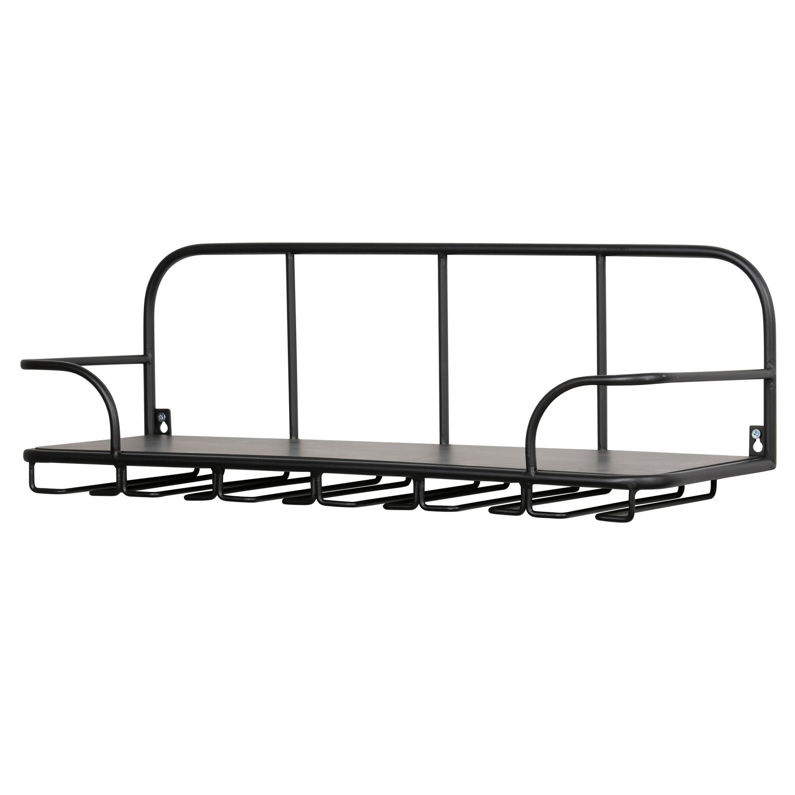 Wine Glass Bottle Storage Shelf Hugo