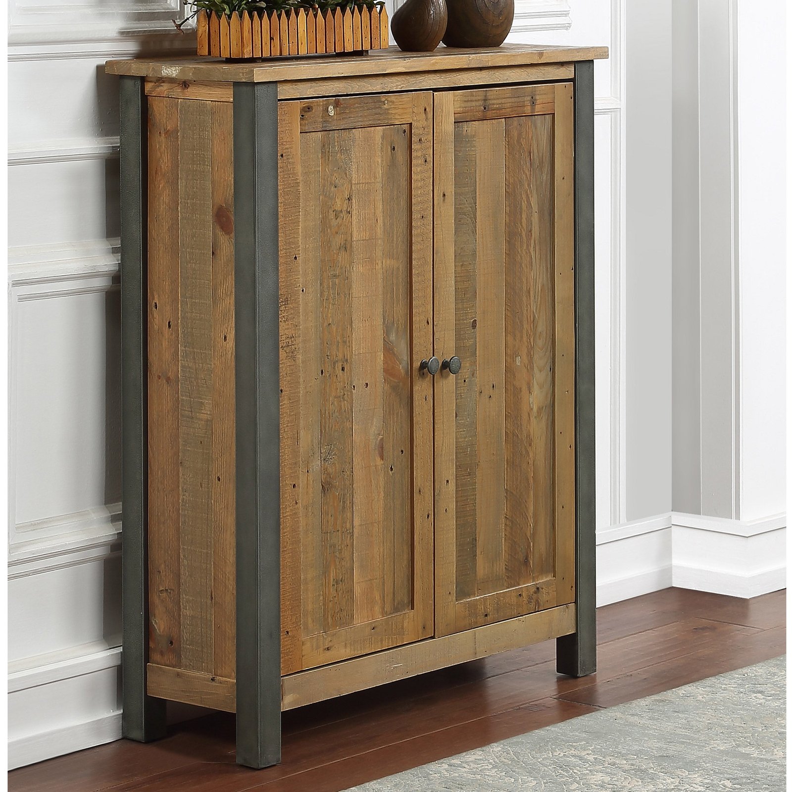 Shoe Storage Cupboard Large Urban Elegance - Image 3