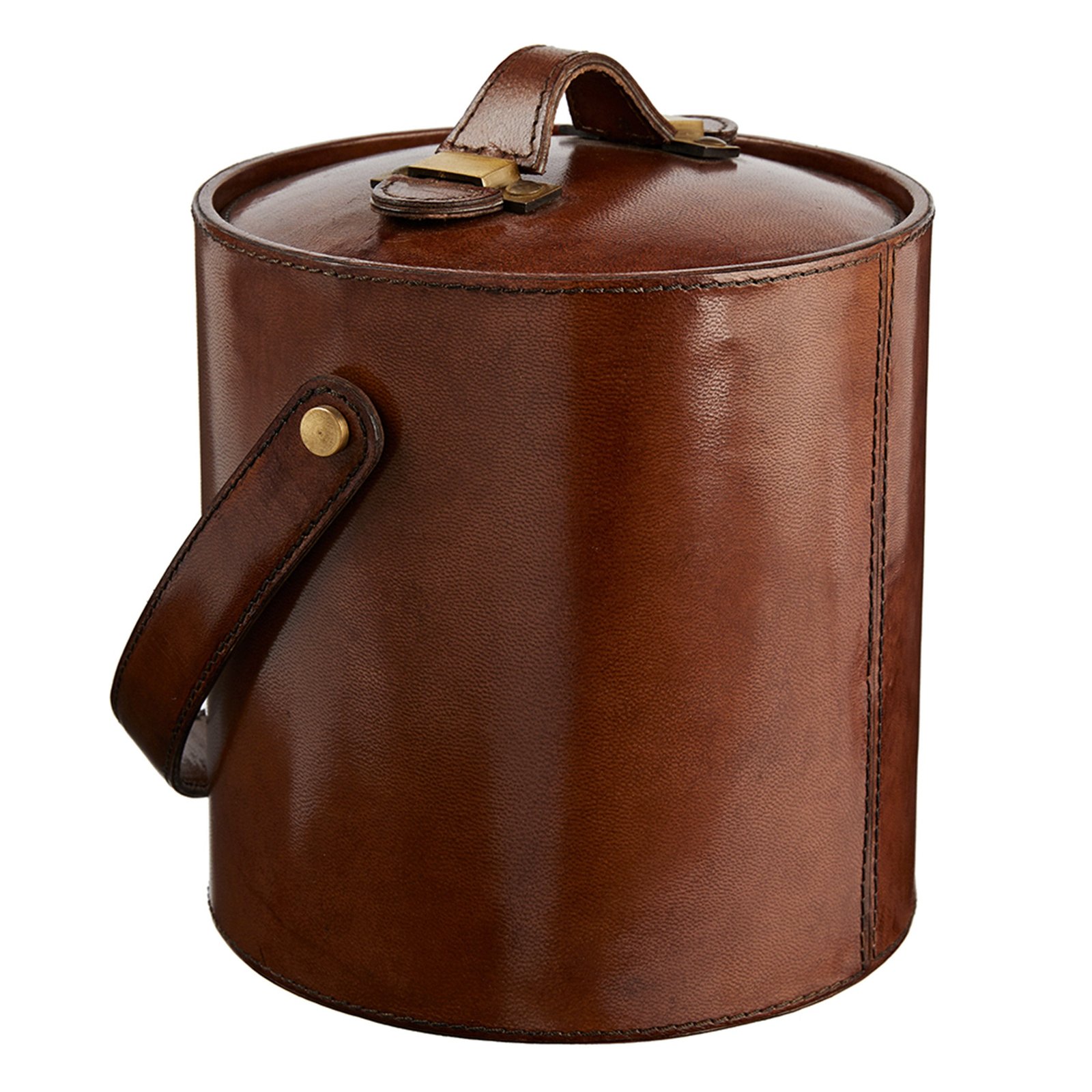 Leather Ice Bucket - Image 4