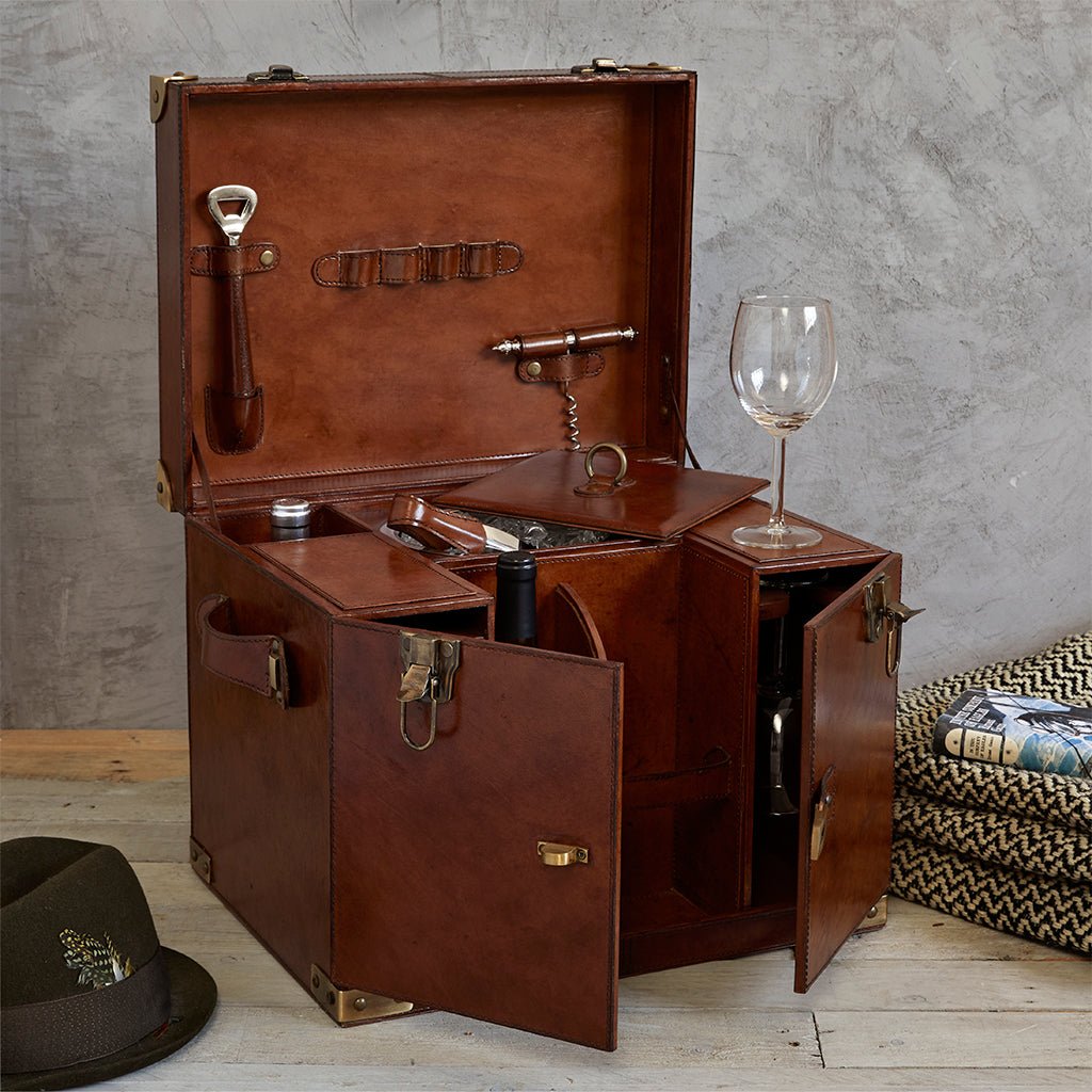 Leather Drinks Case - Image 2