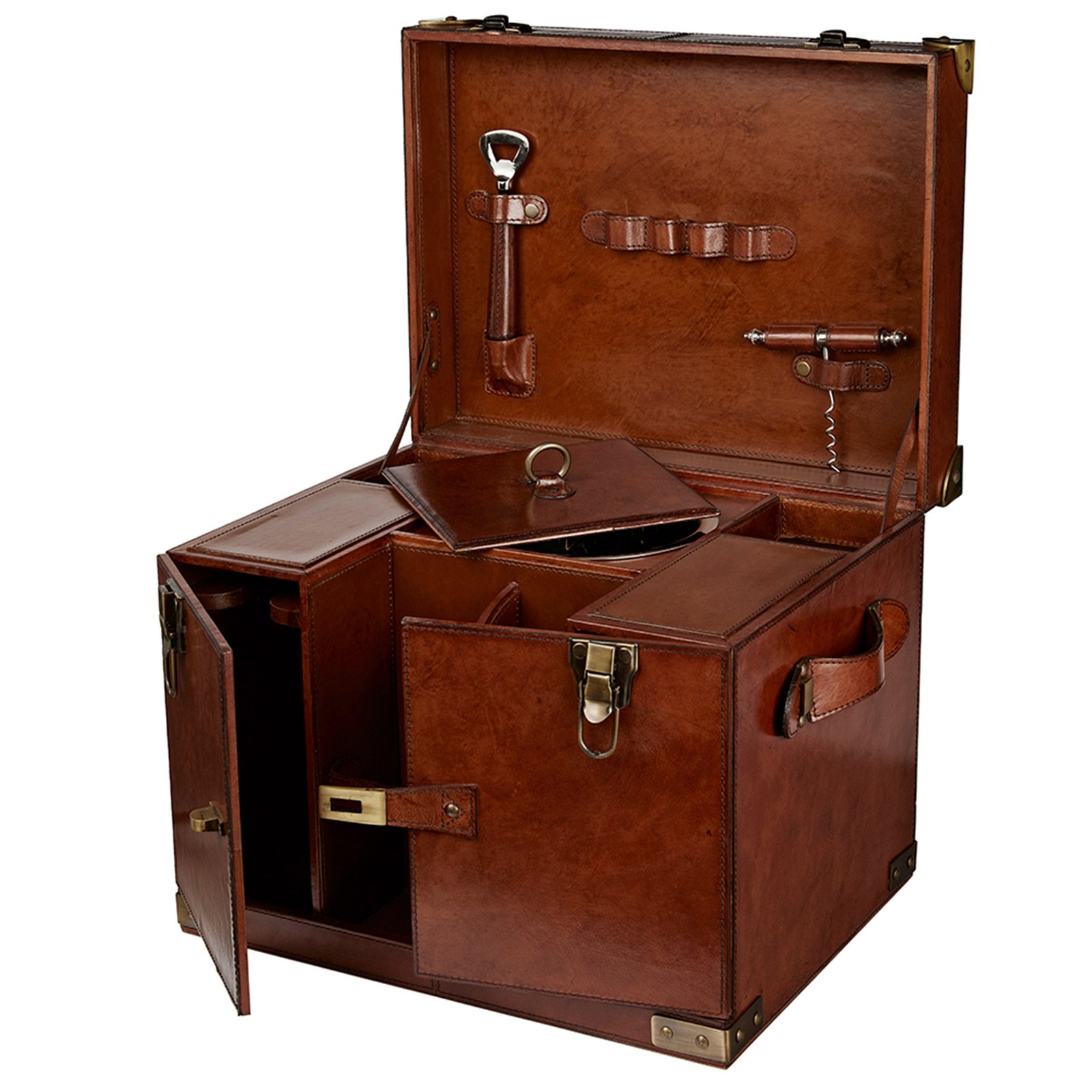 Leather Drinks Case - Image 4