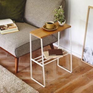 Side Table With Shelf Tosca