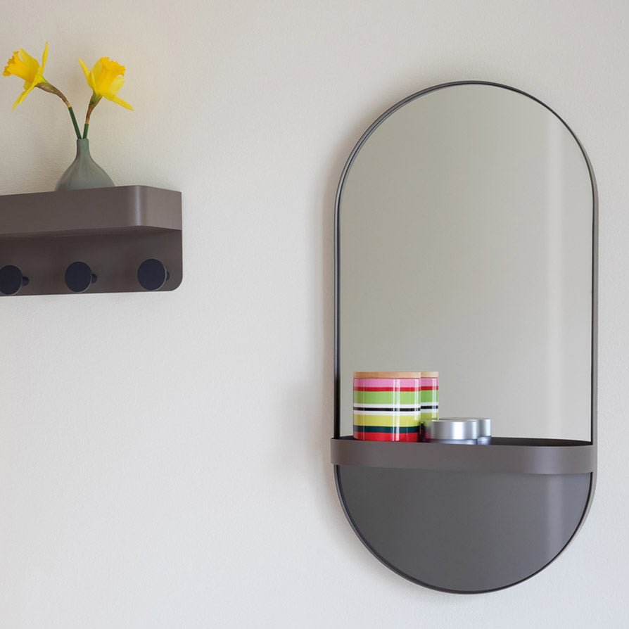 Mirror with Storage Tray - Image 3