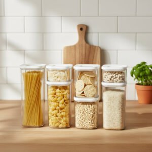 Mepal 7 Piece Storage Set - Airtight Kitchen Canisters