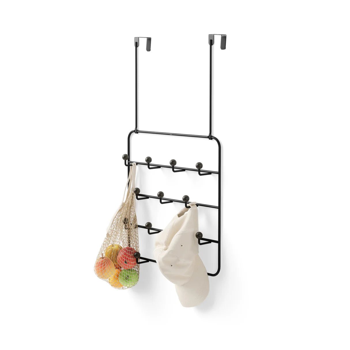 Wall Mounted / Over Door Multi Hook Organiser - Estique - Image 4